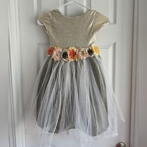 Dress with Floral Design